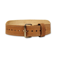 Load image into Gallery viewer, Leather Weightlifting Belt