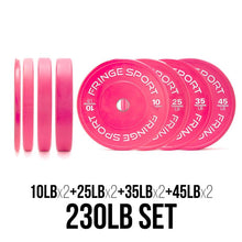 Load image into Gallery viewer, Pink Bumper Plate Sets