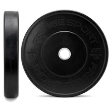 Load image into Gallery viewer, Bulk Black Bumper Plates