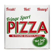 Load image into Gallery viewer, Pizza Bumper Plates (10lb Pair)