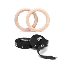Load image into Gallery viewer, Competition Gymnastic Rings - With Straps
