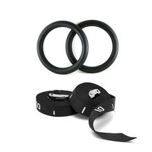 Load image into Gallery viewer, 28mm Plastic Gymnastic Rings w/ Straps

