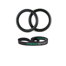 Load image into Gallery viewer, 28mm Plastic Gymnastic Rings w/ Straps
